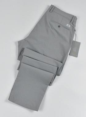 【活力弹】速干2025新款九牧王夏季薄款男士直筒休闲裤JA5B81709