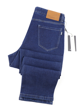 九牧王牛仔裤25新款正品秋冬商务休闲直筒百搭水洗男裤TJ1C27713