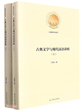 【正版】古典文学与现代汉语讲析丁恩培光明日报出版社