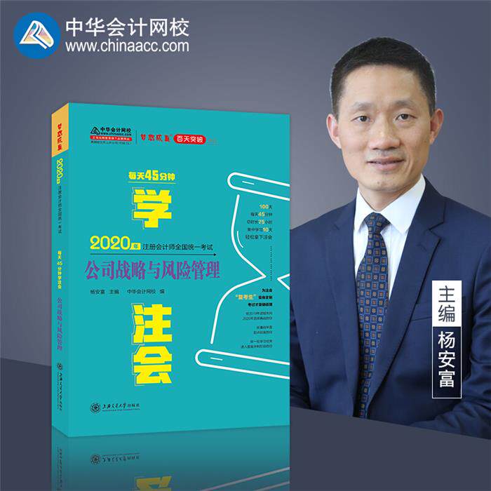 【正版】2020年注册会计师全国统一考试-公司战略与风险
