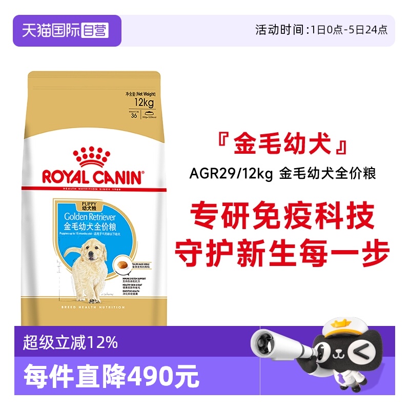 皇家小金毛奶糕幼犬大型犬AGR29