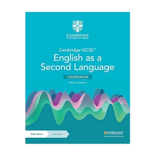 Second Language workbook学生书练习册 剑桥国际第二语言英语教材IGCSE Coursebook English