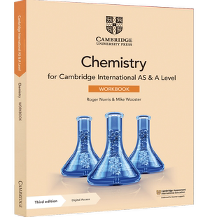 Level Chemistry 9781108859059 剑桥国际英语课程ALEVEL化学练习册2022年考试大纲Cambridge Workbook International