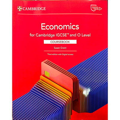 剑桥IGCSE和O级经济学学生用书IGCSE and O Level Economics Coursebook/Workbook  with Digital Access (2 Years)