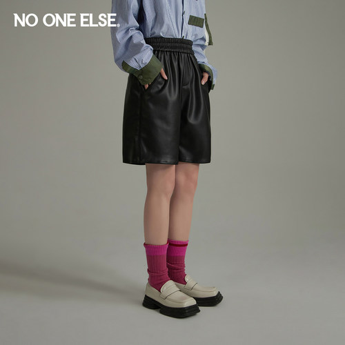 nooneelse简约宽松休闲裤