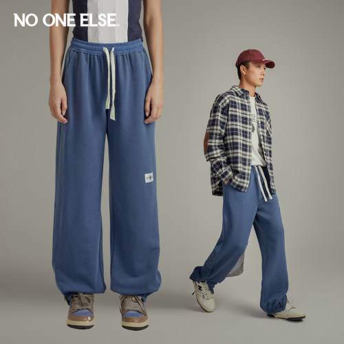 束脚休闲裤nooneelse美式