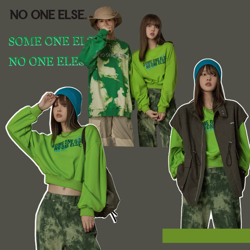 NOONEELSE小个子印花卫衣