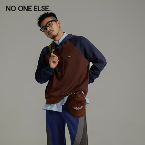 NOONEELSE抽绳连帽卫衣