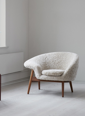 WARM NORDIC Fried Egg单人休闲椅 大师Hans Olsen 1956年设计