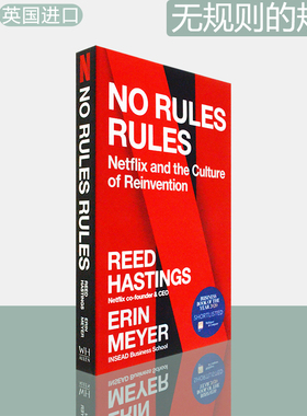 【现货】无规则的规则 No Rules Rules: Netflix and the Culture of Reinvention 英版进口 Reed Hastings & Erin Meyer 原版书