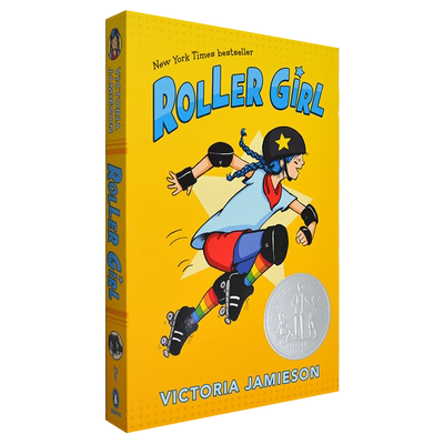 【现货】Roller Girl 滑轮女孩 纽伯瑞银奖 victoria Jamieson 8-12岁 蓝思GN440L 全彩图版 正版进口 英文原版书