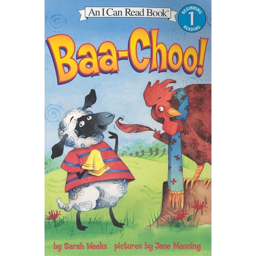 【现货】Baa-Choo! (I Can Read Level 1) 正本进口 美版进口 儿童绘本 Sarah Weeks (Author)/Jane Manning (Illustrator)