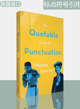 【现货】The Quotable Guide to Punctuation 标点符号引用指南 Stephen Spector 牛津大学出版社 正版进口