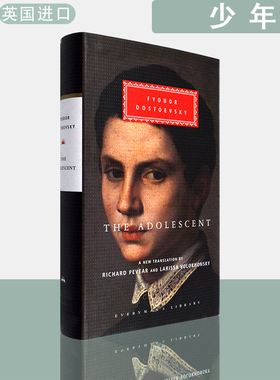 【现货】英文原版少年The Adolescent Fyodor Dostoevsky 陀思妥耶夫斯基作品 Everyman's Library classics 人人图书馆系列