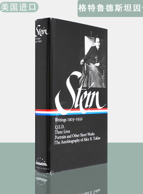 【现货】英文原版 美国文库系列 格特鲁德·斯坦因作品集 1903-1932 Stein: Writings 1903-1932 Library of America