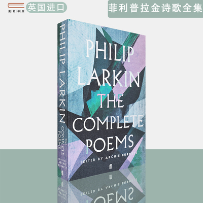 【现货】英文原版 英版 菲利普·拉金诗歌全集 The Complete Poems of Philip Larki