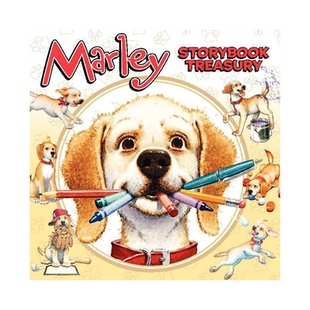 【现货】Marley's Storybook Treasury 小狗马利故事集 原版精装绘本 I Can Read Level 2 英文绘本 John Grogan