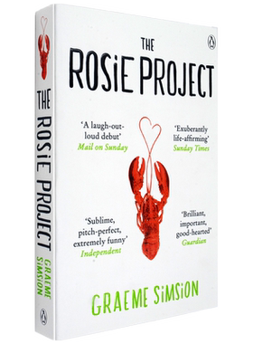 【现货】The Rosie Project 罗茜计划 Graeme Simsion 格雷姆·辛浦生 电影原著小说 经典课外读物 正版进口 英文原版书