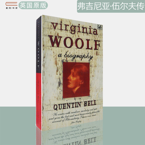 【现货】Virginia Woolf : A Biography 弗吉尼亚.伍尔夫传 Quentin Bell 昆汀·贝尔 正版进口 英文原版书