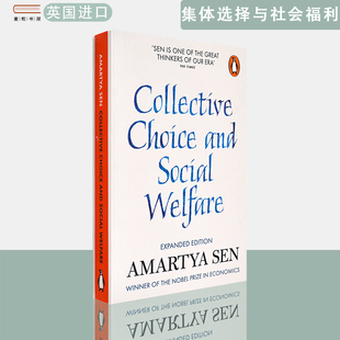 【现货】英文原版 阿马蒂亚·森 集体选择与社会福利 Collective Choice and Social Welfare: Expanded Edition Amartya Sen