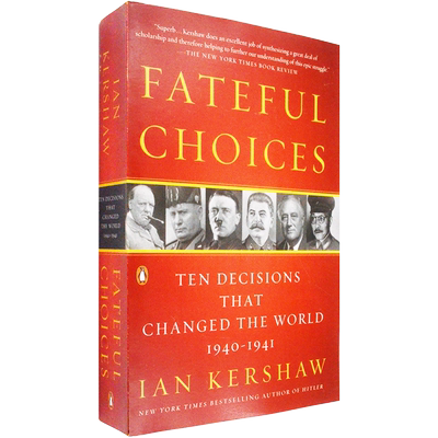 现货原版致命的抉择IanKershaw