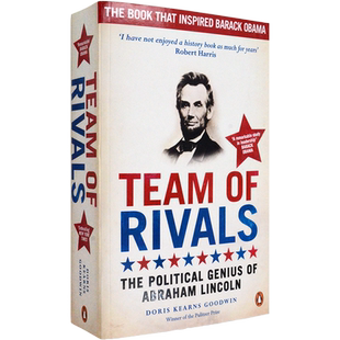【现货】Team of Rivals: The Political Genius of Abraham Lincoln 林肯与劲敌幕僚 Doris Kearns Goodwin 古德温 英版进口
