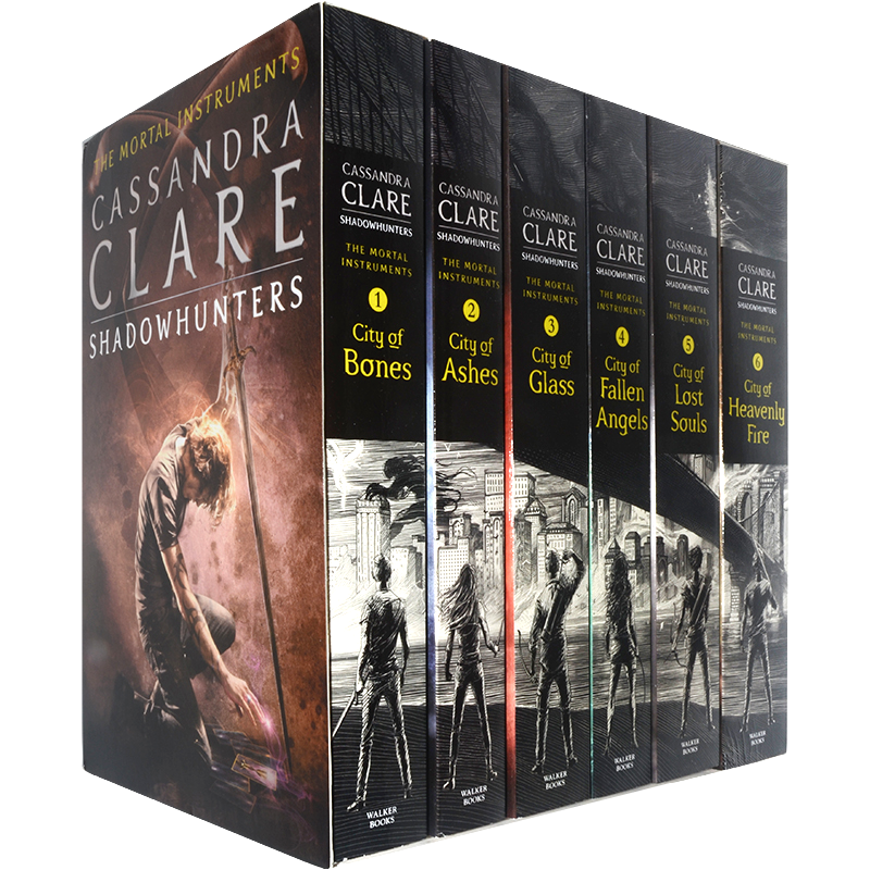 【现货】The Mortal Instruments 骸骨之城 Cassandra Clare 卡桑德拉·克莱尔 圣杯神器 畅销魔幻小说 正版进口 套装书 英文原版