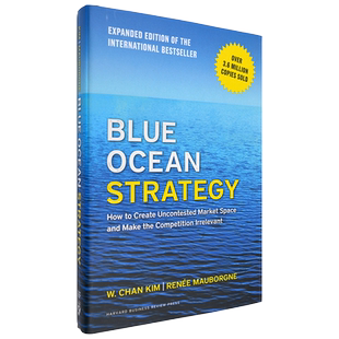 【现货】蓝海战略扩展版 Blue Ocean Strategy, Expanded Edition 精装版 W. Chan Kim & Renée Mauborgne 经典畅销经营管理