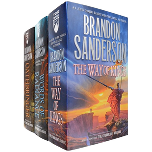 【现货】飓光志三卷版 美国平装口袋版 The Stormlight Archive 3 volumes 布兰登·桑德森 Brandon Sanderson 畅销玄幻小说