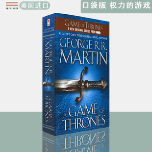 游戏 and 现货 第一卷：权力 口袋版 Fire系列George Ice Game R.R. Thrones 冰与火之歌 Song 英文原版 Martin