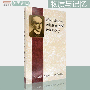 Classics 進口 Memory Matter Philosophical Henri 物質與記憶 Bergson 美版 諾貝爾文學獎得主亨利伯格森代表作 現貨 and