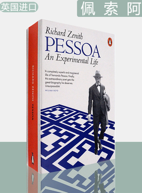 【现货】诺贝尔文学奖得主费尔南多·佩索阿传Pessoa: An Experimental Life 英文原版书 Richard Zenith