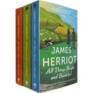 【现货】万物系列三册合售 The Classic Memoirs of a Yorkshire Country Vet 约克郡兽医经典回忆录 吉米哈利 正版进口 英文原版