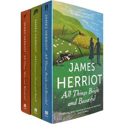 【现货】万物系列三册合售 The Classic Memoirs of a Yorkshire Country Vet 约克郡兽医经典回忆录 吉米哈利 正版进口 英文原版