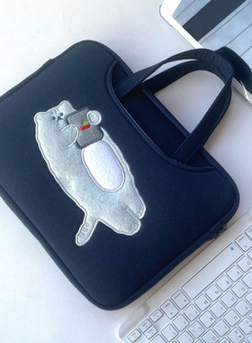 楼迪平板收纳包适用于iPadPro10.2iPadAir5/4内胆华为M5 11寸联想小新平板手提包