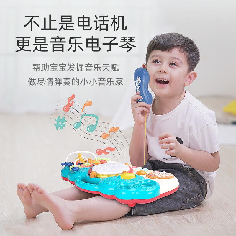 儿童玩具多琴功能益绕珠宝电CTP子智琴儿童乐器3-6岁宝早教电子玩