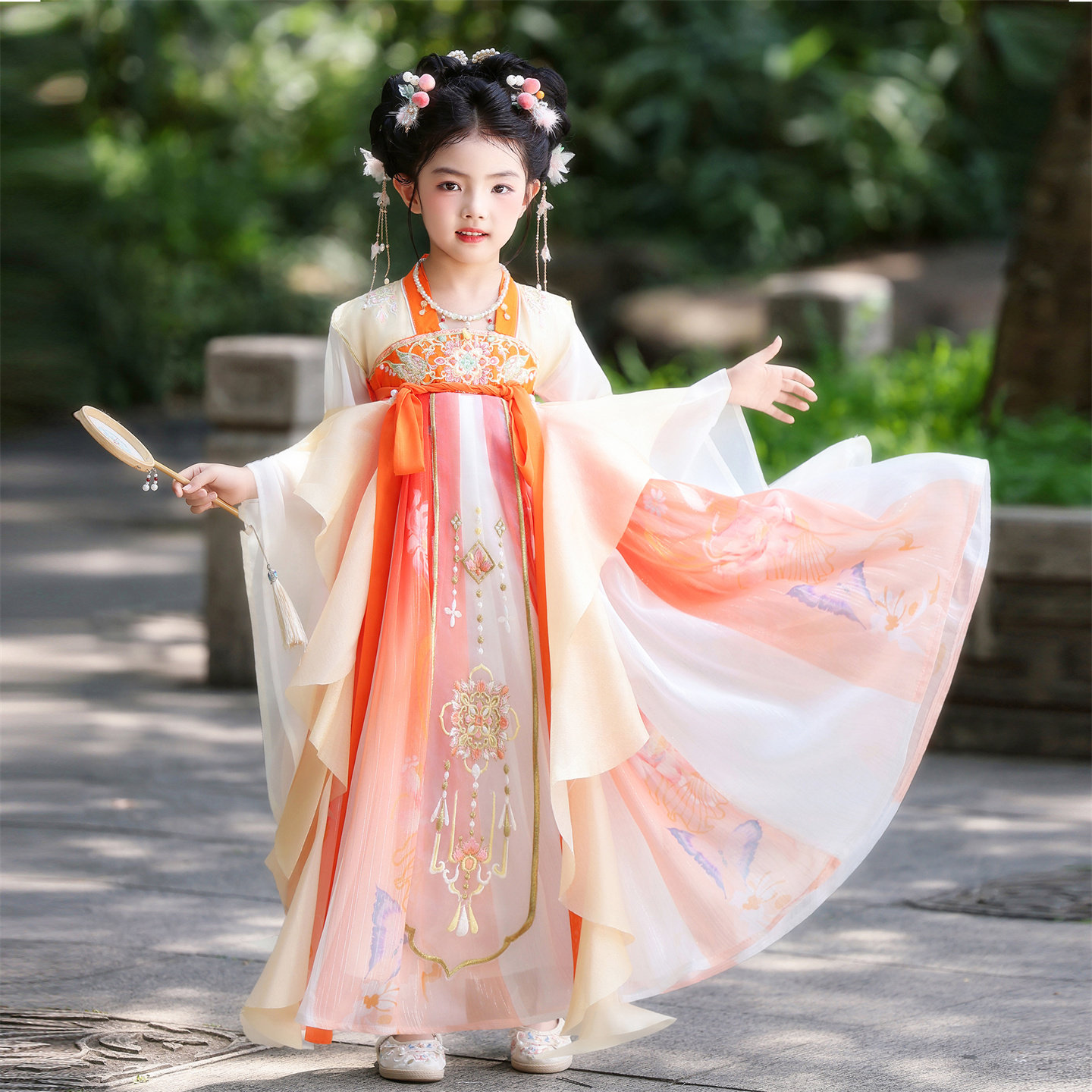 汉服女童2026新款中国风套装