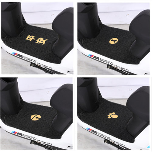 电动摩托车脚踩垫脚垫防水通用厚