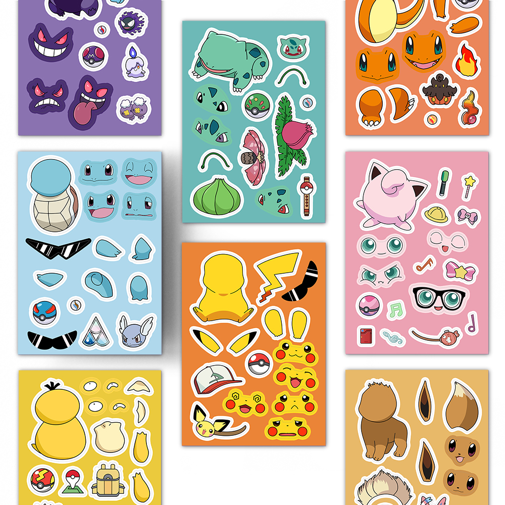 贴纸原创手工DIY拼贴创意