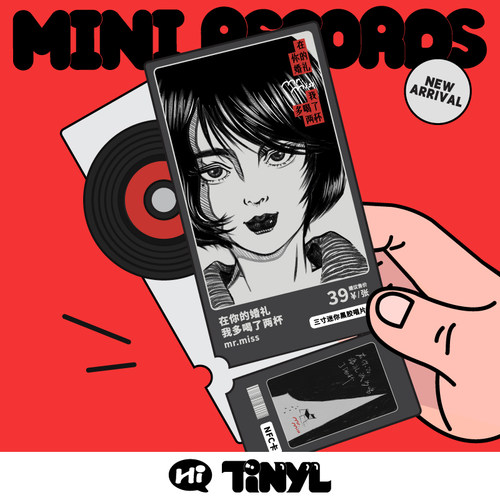 刘恋MrMiss3寸迷你黑胶唱片