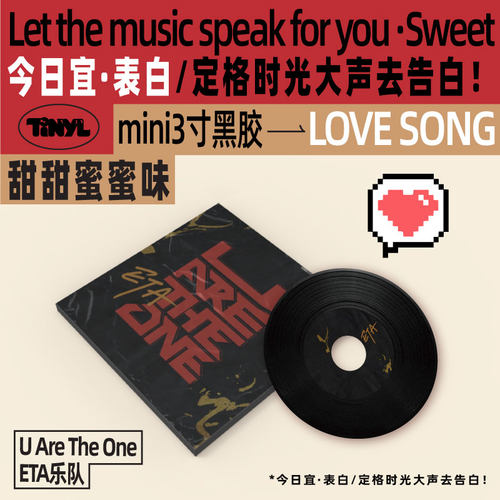 TinyLETA迷你黑胶唱片