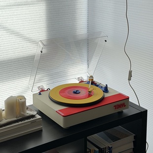 蓝牙一体 TINYL 桌面设计黑胶唱机 Pro 家用黑胶唱片机 PLAY