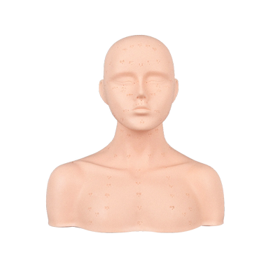 美容院练习手法人头模型面部洗脸