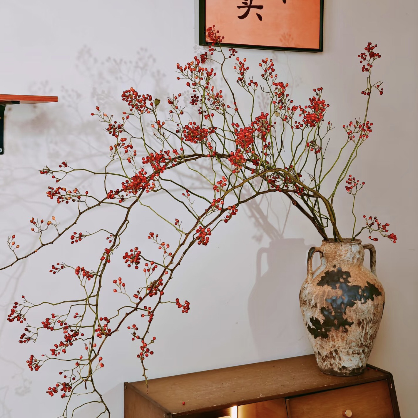 超长待机可干花【山归来】室内水培意境感高级感花材云山花卉优选