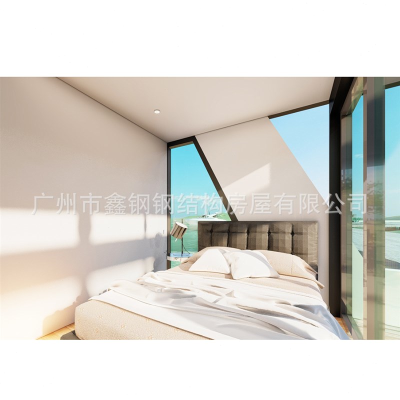 海上阳光房 可移动钢结构房子 活动板房海景房轻钢房屋铝合金船屋