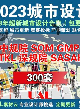 2023国内外城市设计规划设计方案SOM文本SASAKI汇报PPT深规院AECO