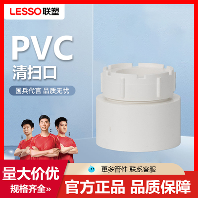 联塑PVC排水堵头外插堵头