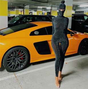 连体衣裤女 комбинезон jumpsuit body overalls women