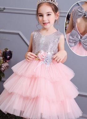 Baby kids for Wedding Girls Dress Gown girl Clothes Party