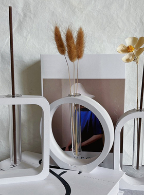 .DIY Hydroponics Silicone Molds Round Vase Flower Pot Plaste